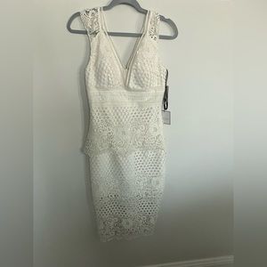 White beautiful dress